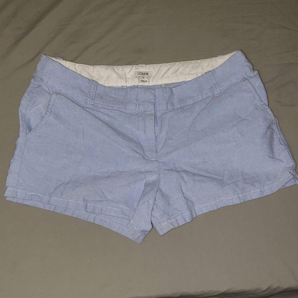 Blue J Crew Chino Shorts